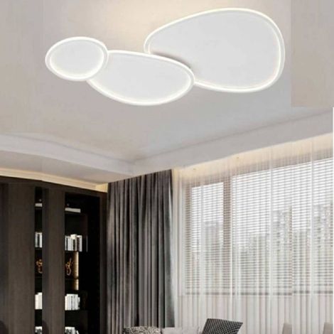 Trade Shop - PLAFONIERA LED 3 OVAL TO TRIPLACE COLORATION 100 W AUS PN-23-3C - (1/4)