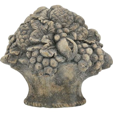 Cesta de cemento llena de fruta - Decoración de interiores