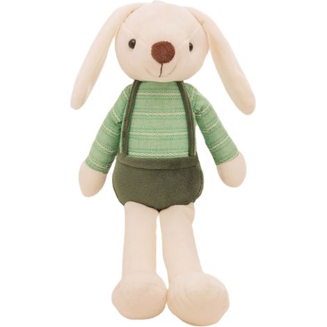 Lapin en peluche de 40 cm, adorable et tout doux, accessoire pour la maison (1/2)