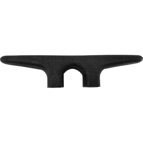 6-inch nylon mooring bollards, flat, ram's horn shaped mooring bollards with eyelets, ship fittings, yacht accessories, 6 inches.