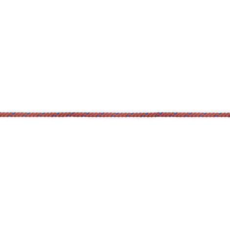 Corda in polipropilene Ø 6 mm. rosso-blu 60 mt.
