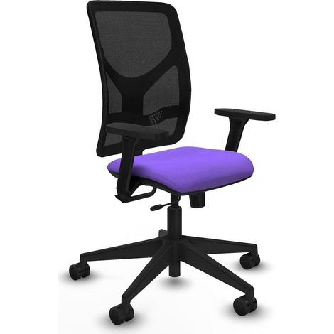 Chaise de bureau piqueras y crespo Motilla noir support lombaire accoudoirs ajustables (1/2)