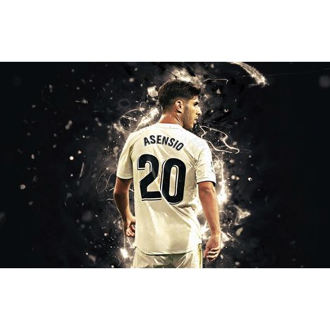 Papier peint panoramique Football - Joueur de Foot - 130 cm x 81 cm (1/2)