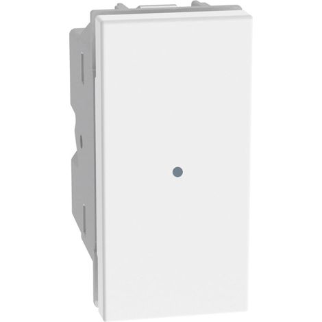 Pulsante assiale Bticino MatixGo JW4055 1P 10AX illuminabile