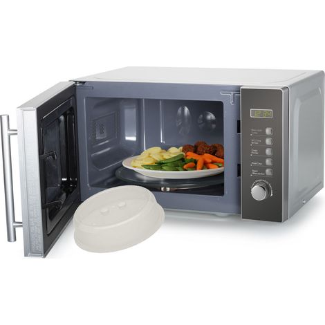 Mikrowelle 20Ltr. 8 Programme & Grill, 800Watt & Abdeckhaube (1/5)