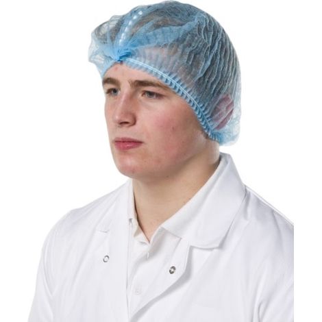 Charlotte cheveux Jetable en Polypropylène pour Industrie alimentaire ( Prix pour Paquet de 100 )
