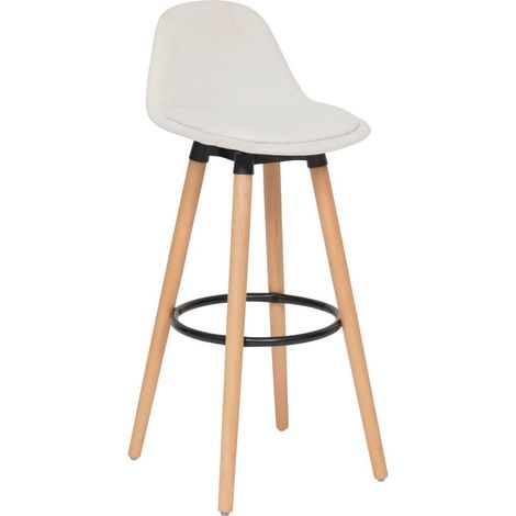 Taburete de bar Maxon blanco H92,5cm - Atmosphera créateur d'intérieur (1/4)