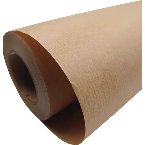 44 cm - 50 m braunes Kraftpapier, Geschenkpapier, Kraftpapierrolle ideal zum Basteln, Geschenkverpackungen, Verpackungspapier, Lebensmittelpapier (1/5)