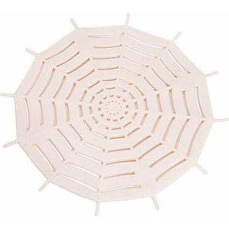 Filtro per scarico a pavimento, pratico e originale filtro per bagno con maniglia, per doccia, beige (1/3)