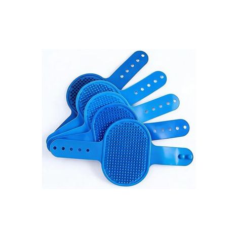 Lot de 5 Brosses de Bain pour Animal, Démêloir et Peigne Chien, Gant Massage et Brosse Anti-Poil Chat, Toilettage Compagnon et Compagnie (1/5)