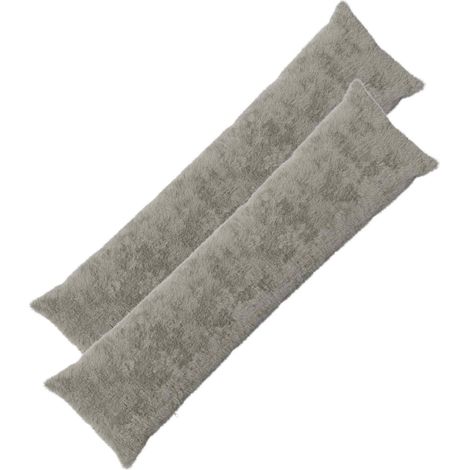 vidaXL Funda de almohada 2 uds. HEERLEN Gris Claro 40 x 145 cm (1/2)