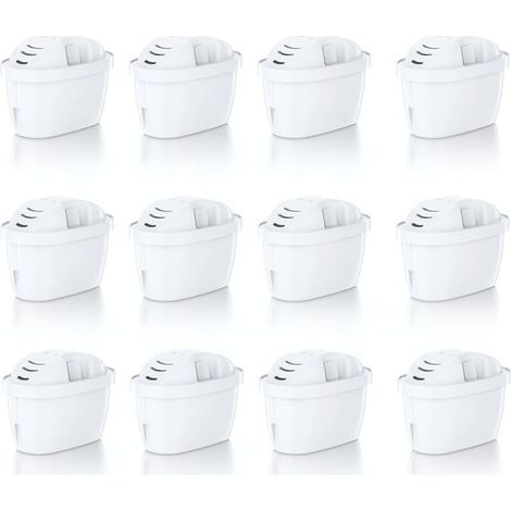 Filterkartusche für BRITA MAXTRA+ kompatiblen Wasserfilterkrug, 12er-Packung, sparsam und effizient (1/4)