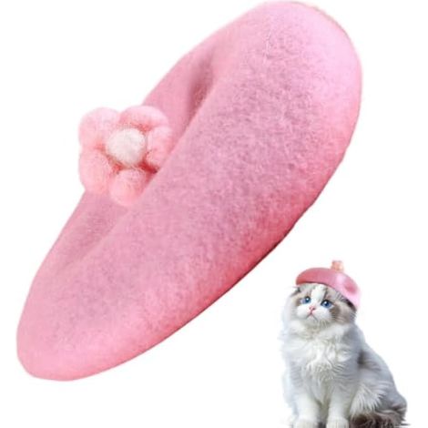Béret pour chien – Chapeau de costume de vacances, accessoire pour animaux (1/5)