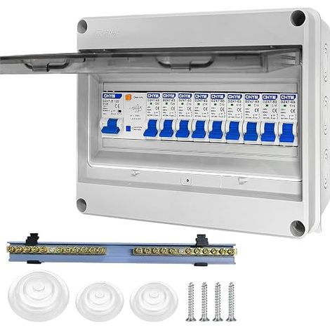 Coffret Électrique Tableau Électrique 12 Modules Prééquipé (1/5)