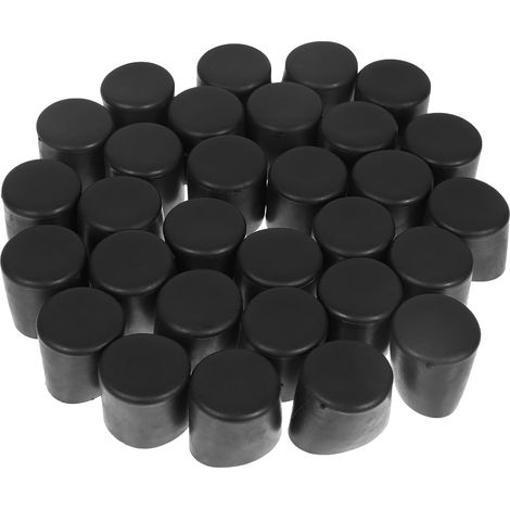 Embouts pour Pieds de Chaise et Table 27 MM en PVC 30 Pièces Antidérapants pour Parquet et Meubles d'Intérieur (1/5)