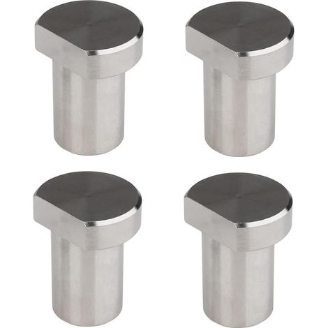 4 pièces Serrage de Table à Bois, Arrêts en Acier Inoxydable pour Table de Travail du Bois, Établis de Menuiserie pour Trou de Chiens, pour Fixer les Pièces (1/5)
