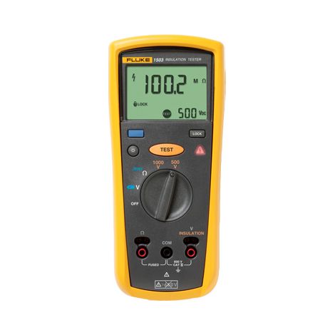 Fluke 1503 Probador de aislamiento eléctrico 600 V LCD