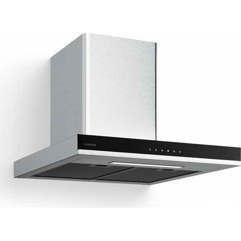 Klarstein Verosteel - Cappa aspirante, 60 cm Elegante, minimalista, potente Classe energetica A++ 881,6 m³/ora (1/5)