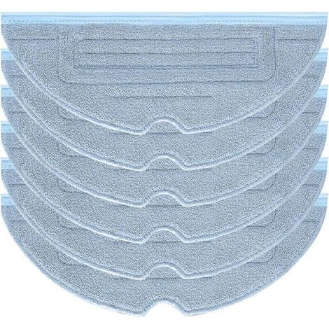 6pcs Serpillière pour Roborock S7 Pro Ultra S7 MaxV Ultra S7 Plus S7 Max Pièces de Rechange Accessoires pour Roborock S7 T7s T7s Plus Robot Aspirateur-- (1/5)