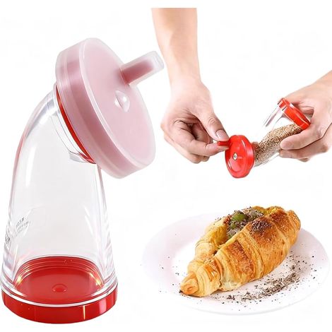 Moulin à graines de sésame manuel pour les plats de riz, de salade, de pâtes et de poêles (1/5)