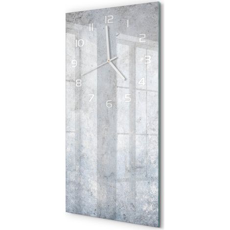Horloge Murale Verticale Cadeau Original pour Maison Silencieuse Arrière-plan spécifique 30x60 cm (1/5)