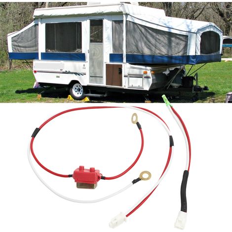 Batteriekabelbaum mit Anhängeranschluss (2er-Set) für Faltcaravans (Referenz: YSGM-5151) (1/5)