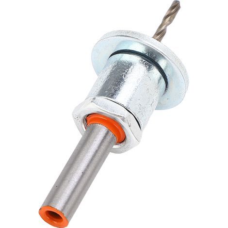 Foret conique à limite réglable, fraise en spirale, chanfrein pour le traitement du bois, du plastique et du métal, 2,8x8mm (1/5)