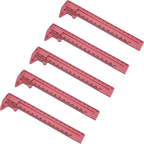 Pied à coulisse double échelle pour la mesure d'épaisseur de 0 (1/5)