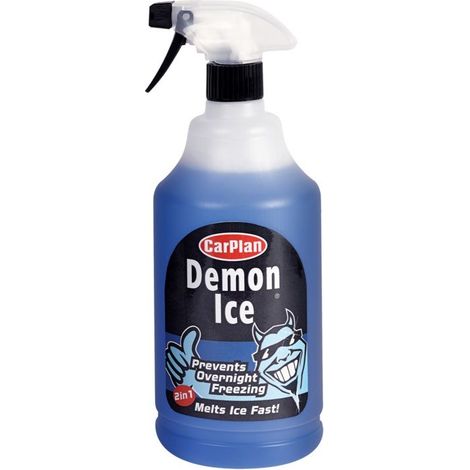 Carplan Demon Ice 1 Litre Windshield Ice Preventer & De-Icer