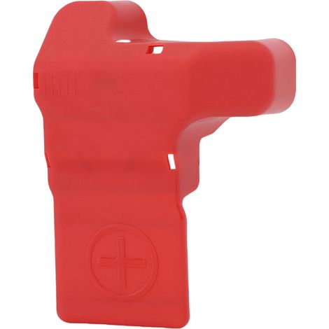 Ortviai Cache-bornes batterie positive rouge 68164628AA pour RAM 1500/2500/3500 (2013-2021), ABS résistant