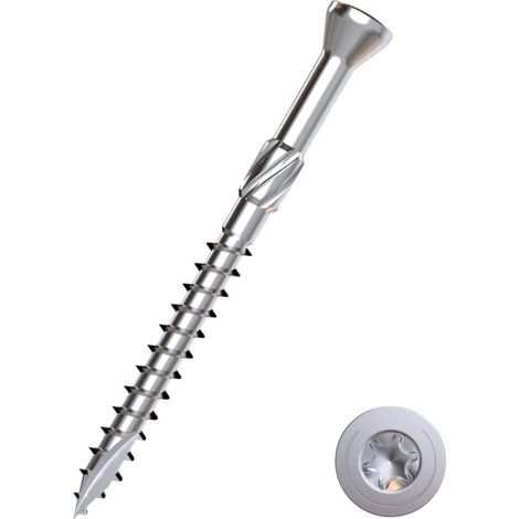 Primaster Terrassenschrauben TX25 Ø 5,0 x 80 mm 150 Stück Terrassenschrauben (1/2)