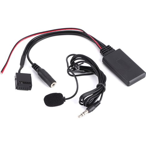 Kit Bluetooth Voiture Adaptateur Câble AUX-IN avec Micro Mains Libres Compatible Ford Focus 6000CD (1/5)