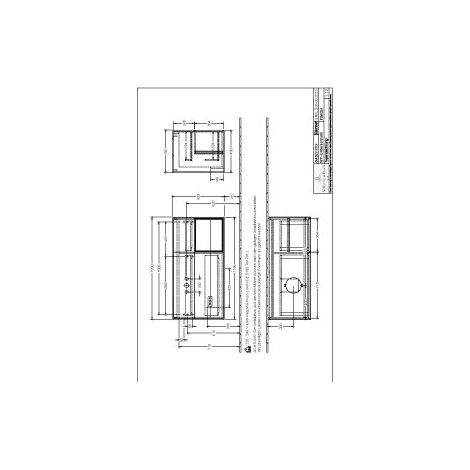 Villeroy & Boch GA52HJMT Meuble sous lavabo Finion GA5
