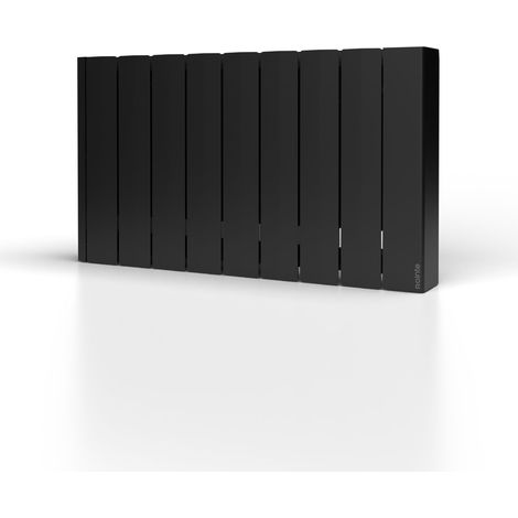 ROINTE - Radiateur connecté BELIZE II BAS 8 éléments 1000W Noir - BRFB1000RADC4 (1/5)