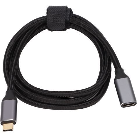 Câble d'extension USB-C 4K 100W PD 5A, mâle vers femelle, compatible USB 3.2 Gen2 (1/5)