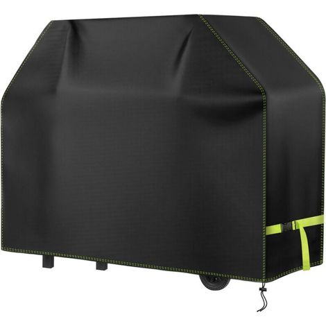 Funda para barbacoa de exterior, funda para barbacoa de exterior Oxford 420D, funda protectora de 117 x 66 x 117 cm, resistente al viento, al sol y al agua, funda para plancha que se adapta a la mayor