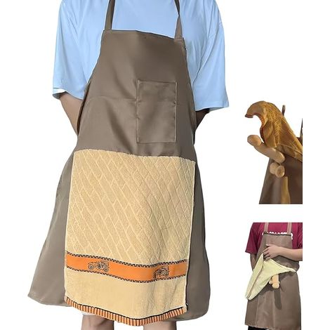 Tabliers au look de chef rigolo, tabliers au design original avec une surprise dans les poches, tabliers amusants avec des surprises cachées, cadeaux parfaits pour les fêtes. (1/5)