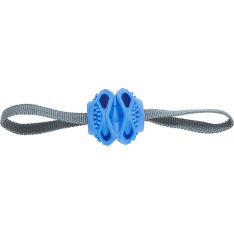Jouet Balle TPR cache friandises Bleu ø 7.8 x 31.5 cm pour chien - zolux (1/3)
