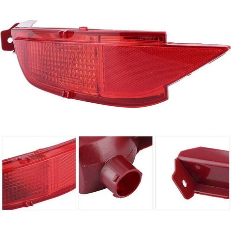 Lampe de réflecteur de voiture antibrouillard de pare-chocs arrière gauche pour FORD FIESTA MK7 2008 - 2016 (1/4)