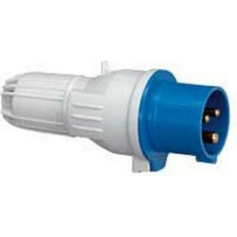 Legrand 057434 - Spina diritta P17 - IP44 - 16 A - 200/250 V - 2P+T - Plast