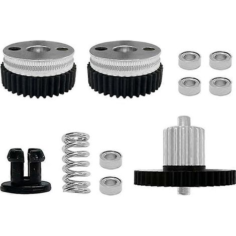 Kits de remplacement d'engrenages d'extrudeuse pour imprimantes 3D QIDI X-Max 3 Plus 3 Smart-3 (pièces d'origine). (1/5)