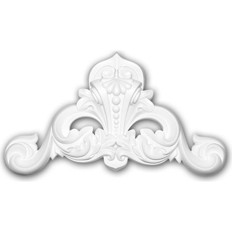 Elemento decorativo 160027 Profhome design classico senza tempo bianco