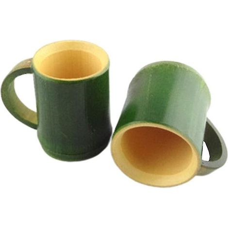 Lot de 2 tasses en bambou (1/3)
