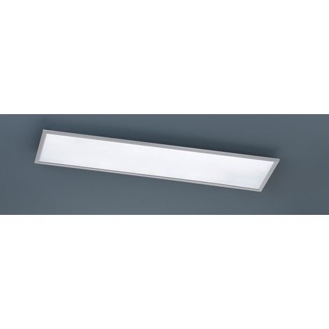 Plafoniera da Interno a LED in Metallo Nichel Opaco (1/2)