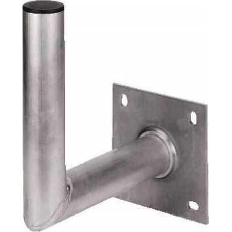 Console murale satellite - PARABOLE - Aluminium - Argenté - Distance au mur 25 cm - HiFi, TV, Home Cinéma