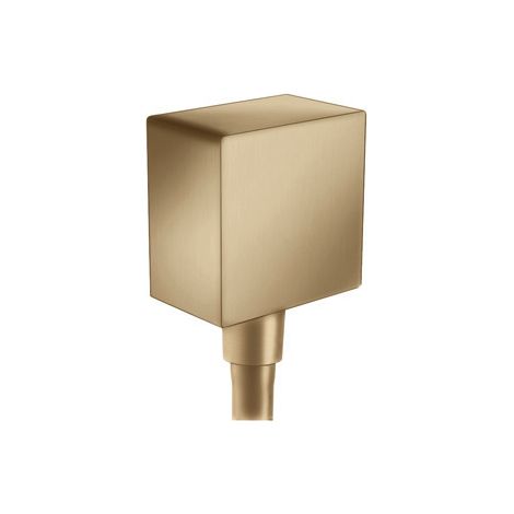 Hansgrohe Anschlussbogen Square, Bronze gebürstet (26455140)