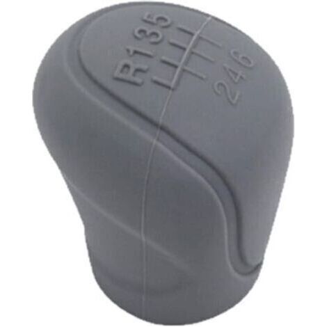 juego de fundas de silicona para la palanca de cambios (gris), funda protectora universal para la palanca de cambios del coche, apta para Great Wall Haval H2S/H6/M6. (1/4)
