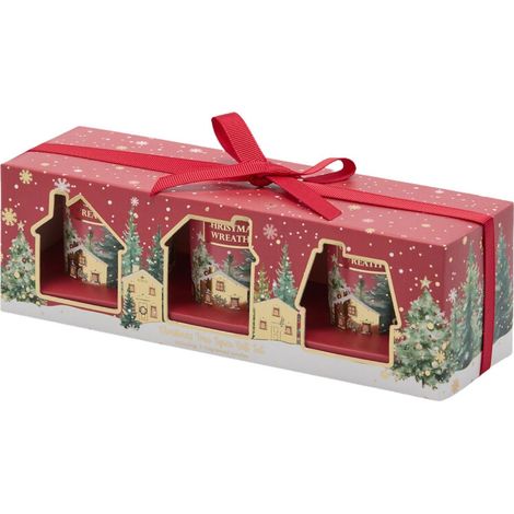 EDG Enzo De Gasperi Set 3 Candele Noel Profumate Sidro di Mela e Miele – Candele Natalizie (1/2)