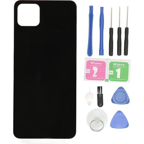 Ersatz-Glasrückseite für Google Pixel 4XL Akku, 6,3 Zoll, schwarze Rückseite (1/5)