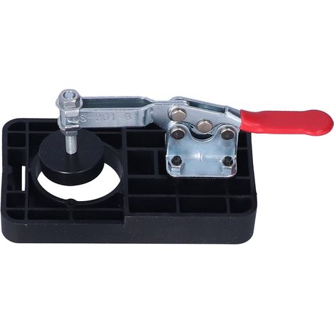 Gabarit de perçage pour charnières de 35 mm (1,4 po) - Kit de perçage avec guide et localisateur de trous pour la menuiserie domestique (1/5)